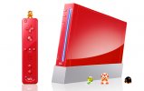 Rabljeno Nintendo Wii rdeč + 1x kontroler + USB Loader GX + Wii igra + 1 leto garancije