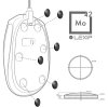Keramične Nogice Steelplay Lexip MO42 za miško