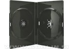 Amaray DVD škatlica dvojna, črna
