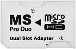 Memory Stick Pro Duo na microSDHC 2v1 adapter