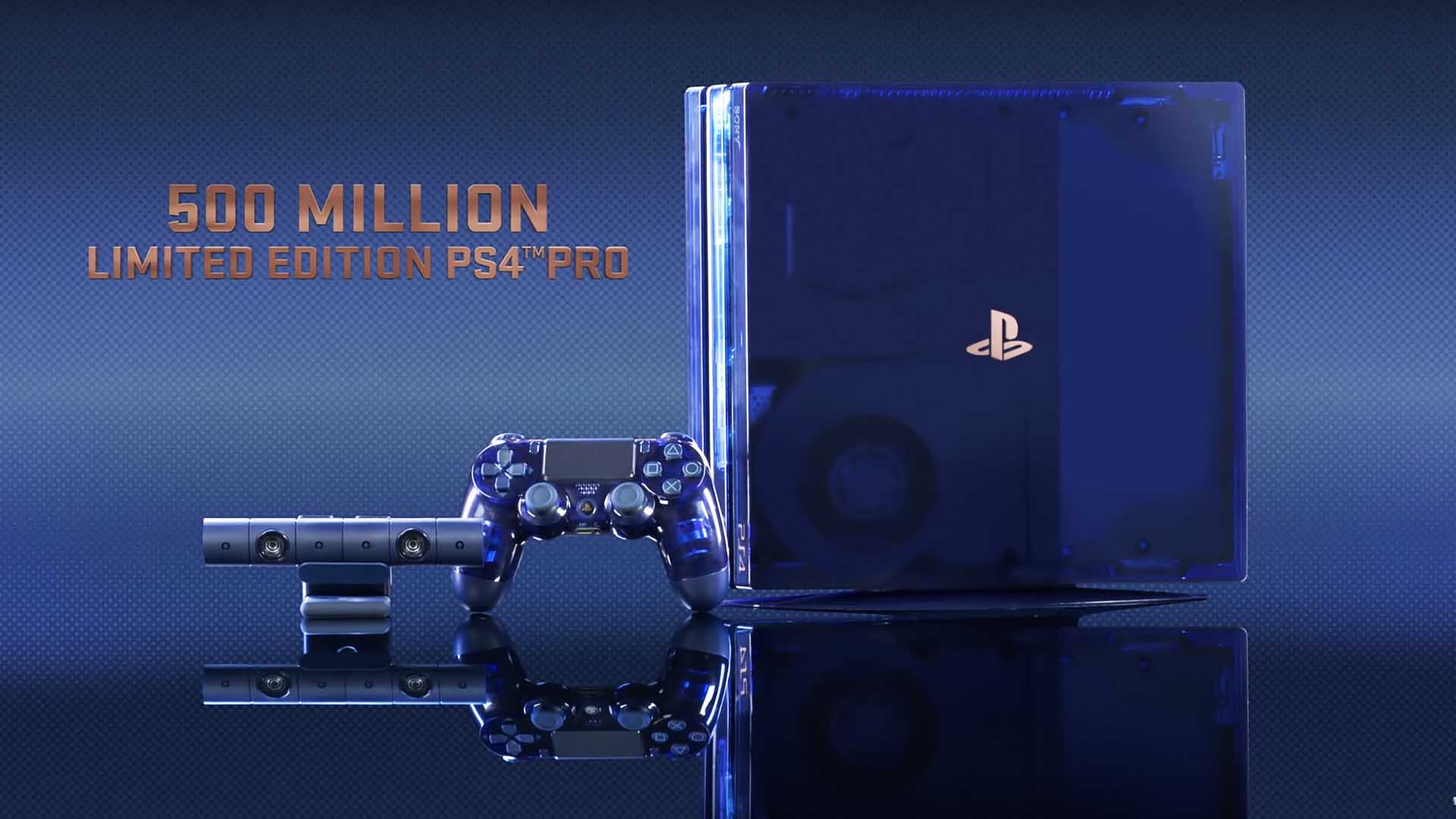 PlayStation 4 PRO 2TB 500 Million Edition HDR + PS4 kamera + VR Ready + bon 30€ (PS4 Slim